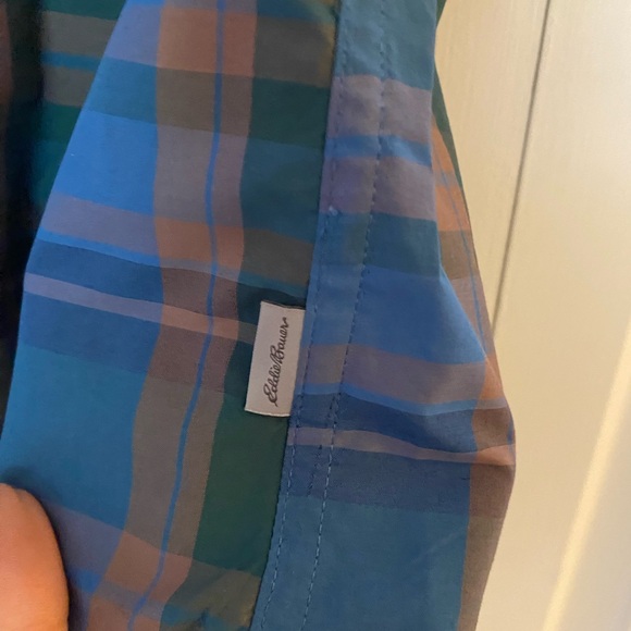 Eddie Bauer Adventure Shirt, Plaid, Sun Protection, Women’s Small - Picture 3 of 10
